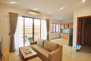 Amazing one bedroom apartment with beautiful balcony for rent in To Ngoc Van street